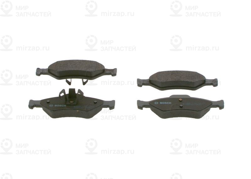 Комплект тормозных колодок, дисковый тормоз BOSCH 0986424645