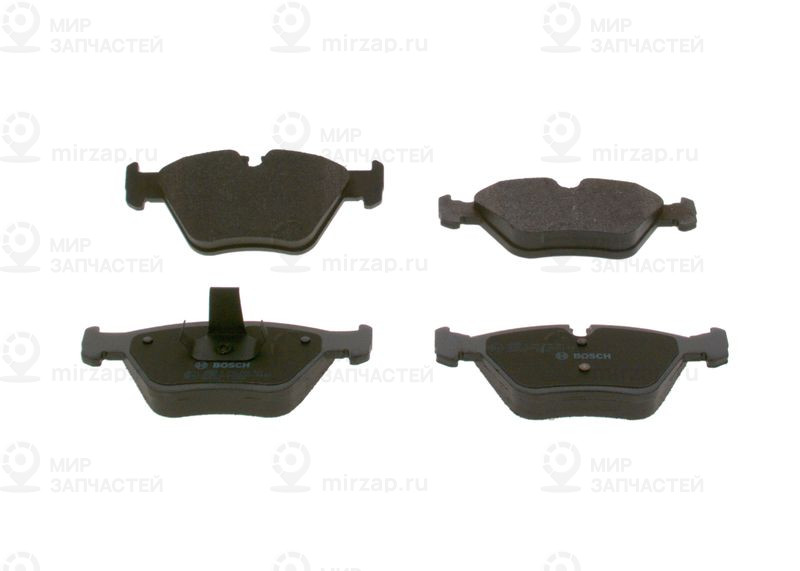Комплект тормозных колодок, дисковый тормоз BOSCH 0986424767