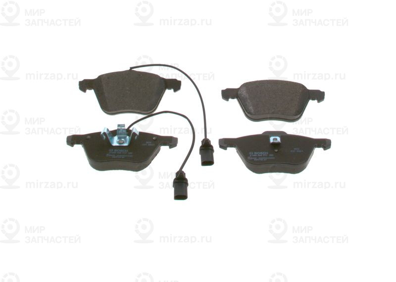 Комплект тормозных колодок, дисковый тормоз BOSCH 0986424777