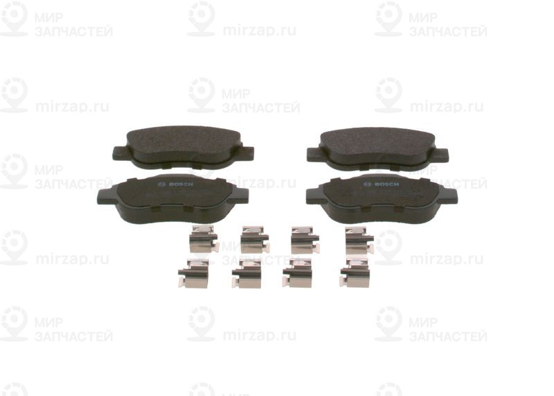 Комплект тормозных колодок, дисковый тормоз BOSCH 0986424786
