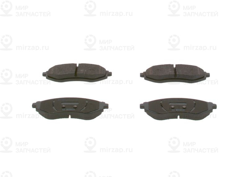 Комплект тормозных колодок, дисковый тормоз BOSCH 0986424818