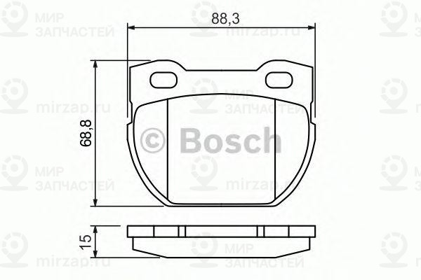Запчасть BOSCH 0986424827