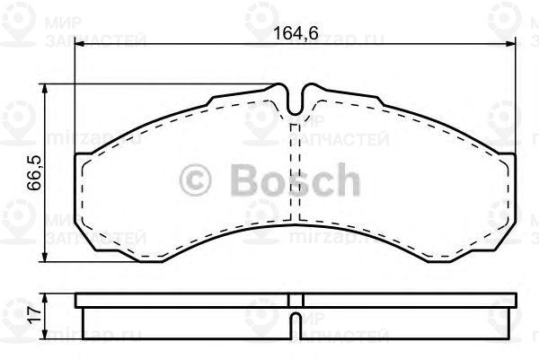 Запчасть BOSCH 0986424833