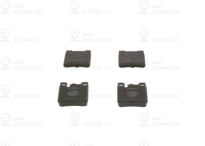 Комплект тормозных колодок, дисковый тормоз BOSCH 0986460965