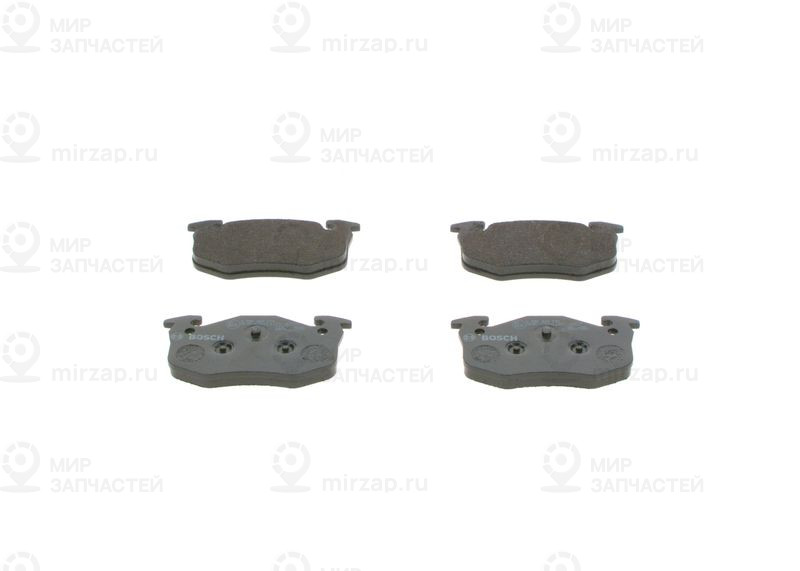 Комплект тормозных колодок, дисковый тормоз BOSCH 0986460970