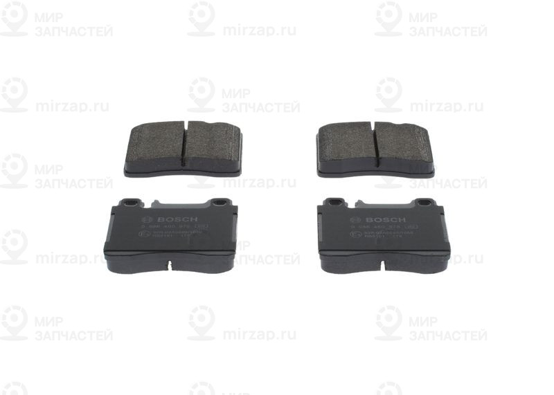 Комплект тормозных колодок, дисковый тормоз BOSCH 0986460976