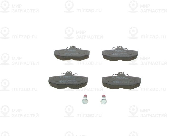 Комплект тормозных колодок, дисковый тормоз BOSCH 0986460995