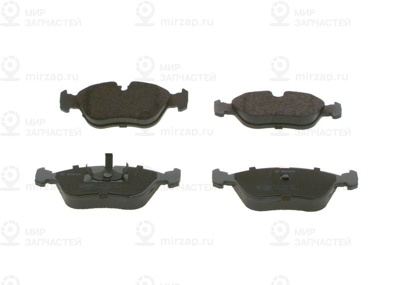 Комплект тормозных колодок, дисковый тормоз BOSCH 0986461752