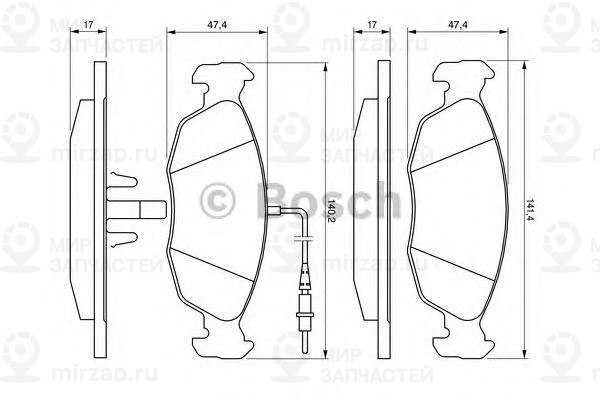 Запчасть BOSCH 0986461764