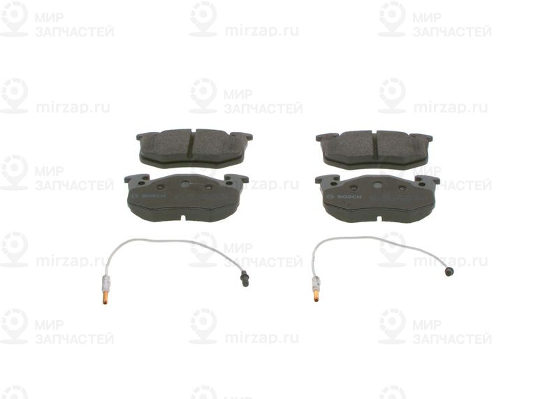 Комплект тормозных колодок, дисковый тормоз BOSCH 0986466346
