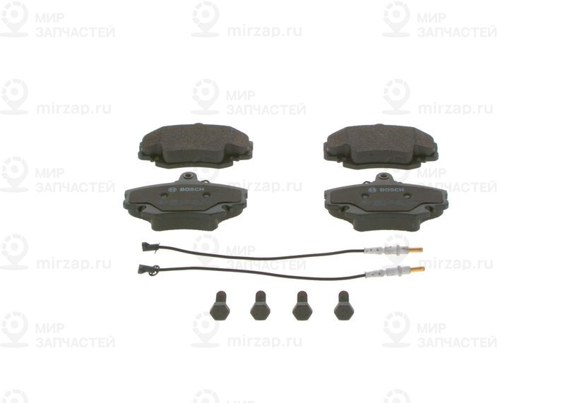 Комплект тормозных колодок, дисковый тормоз BOSCH 0986467720