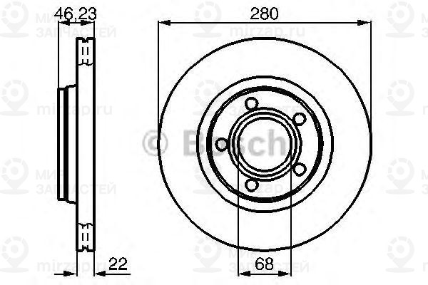 Запчасть BOSCH 0986478869