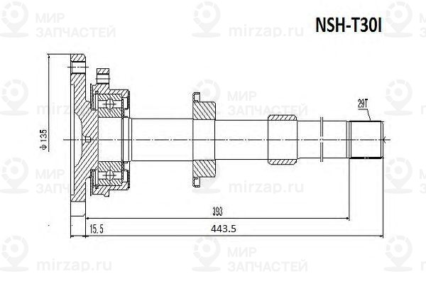 Запчасть ASVA NSHT30I