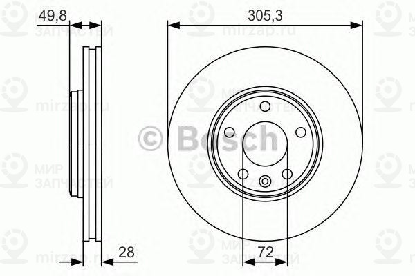 Запчасть BOSCH 0986479R93