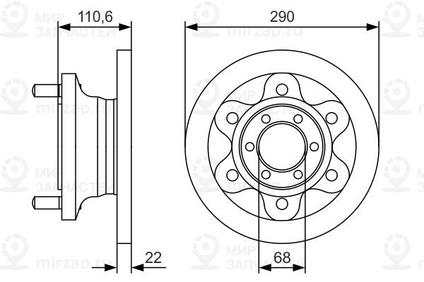 Запчасть BOSCH 0986479S95