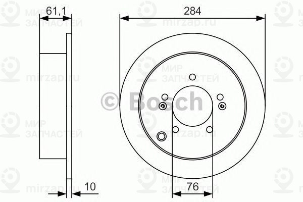 Запчасть BOSCH 0986479U37