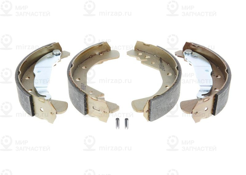 Комплект тормозных колодок BOSCH 0986487554