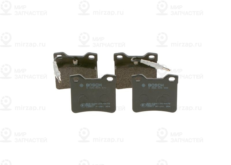 Комплект тормозных колодок, дисковый тормоз BOSCH 0986494000