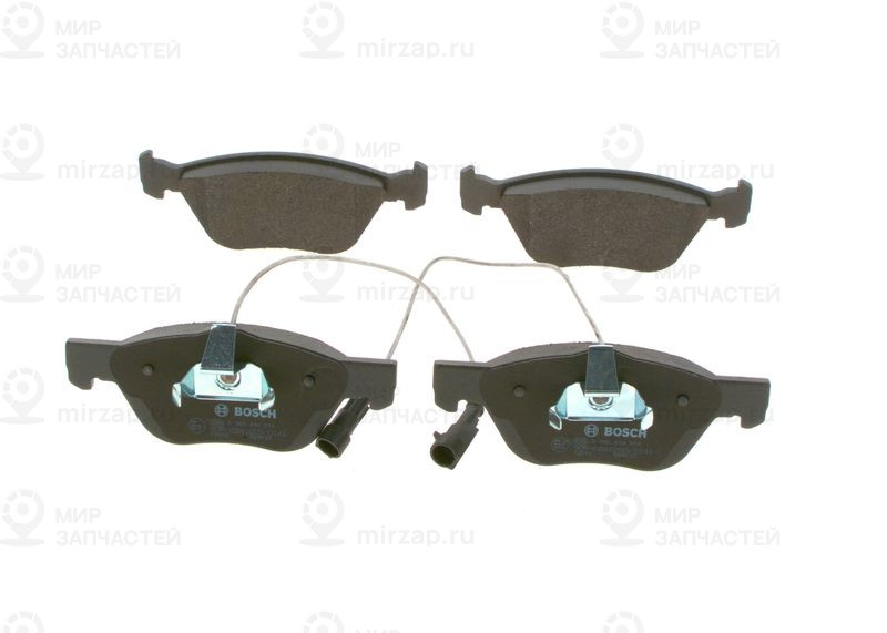 Комплект тормозных колодок, дисковый тормоз BOSCH 0986494004
