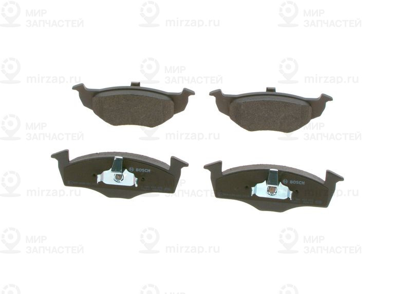 Комплект тормозных колодок, дисковый тормоз BOSCH 0986494005