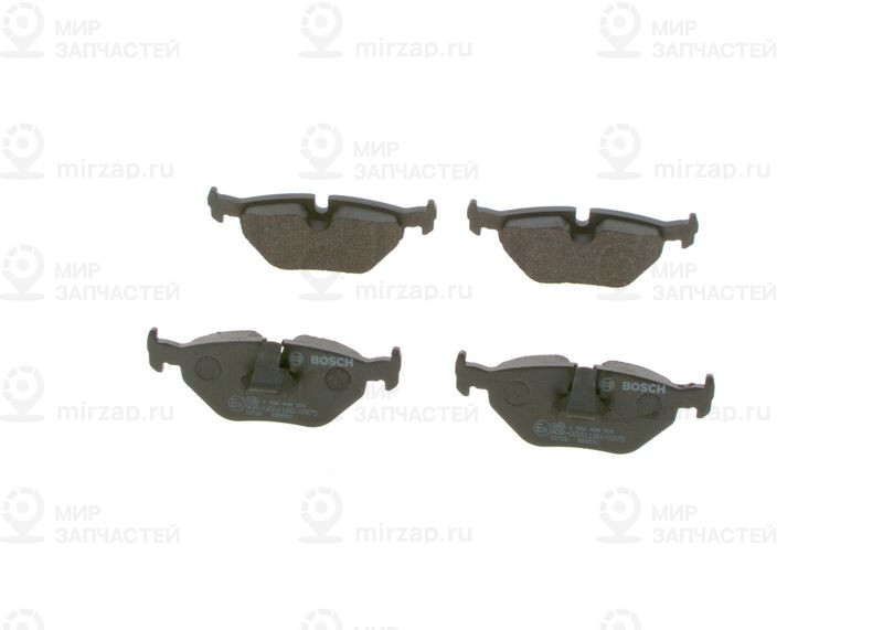 Комплект тормозных колодок, дисковый тормоз BOSCH 0986494009