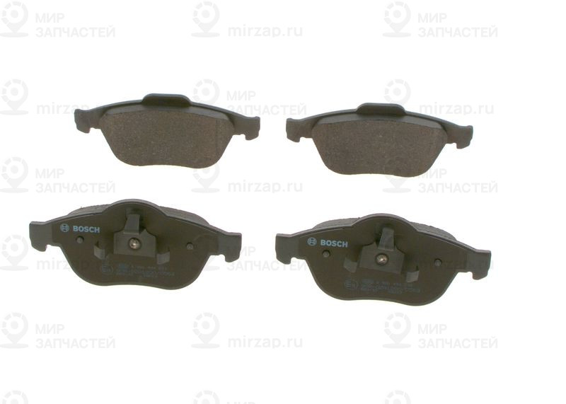 Комплект тормозных колодок, дисковый тормоз BOSCH 0986494033