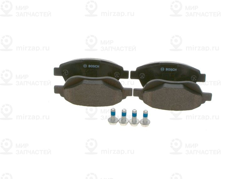 Комплект тормозных колодок, дисковый тормоз BOSCH 0986494038