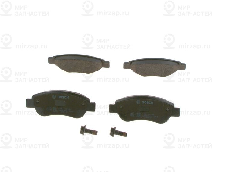 Комплект тормозных колодок, дисковый тормоз BOSCH 0986494065