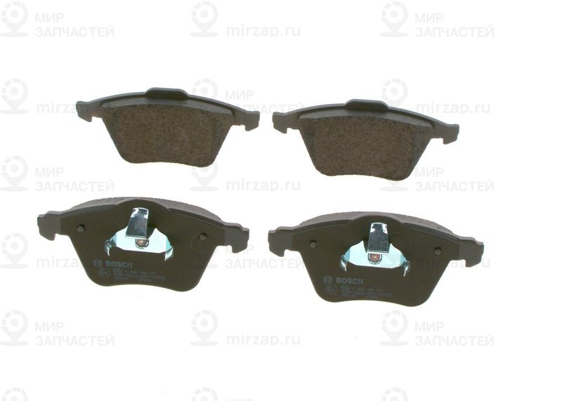 Комплект тормозных колодок, дисковый тормоз BOSCH 0986494077