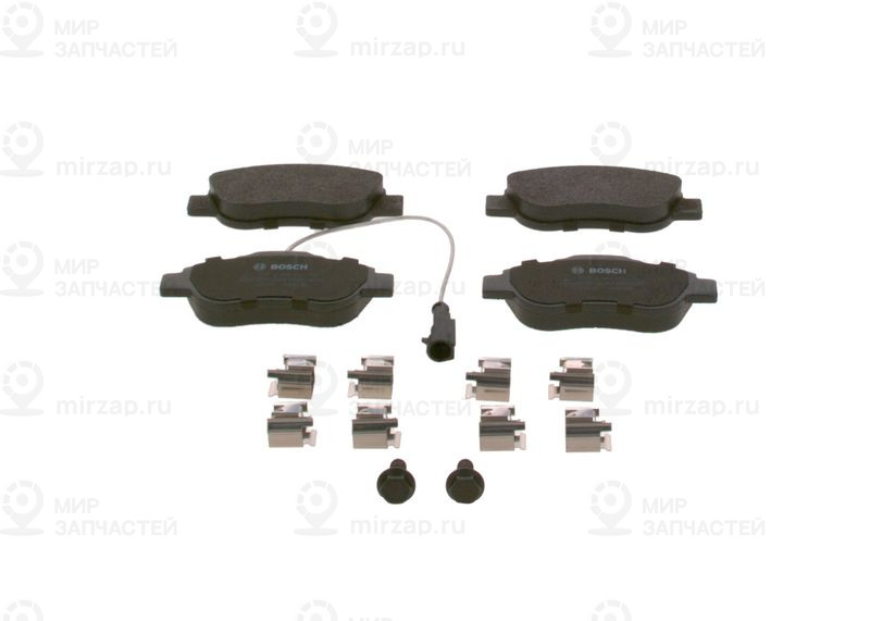 Комплект тормозных колодок, дисковый тормоз BOSCH 0986494114