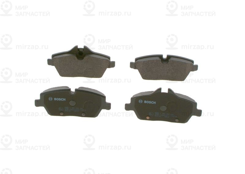 Комплект тормозных колодок, дисковый тормоз BOSCH 0986494120