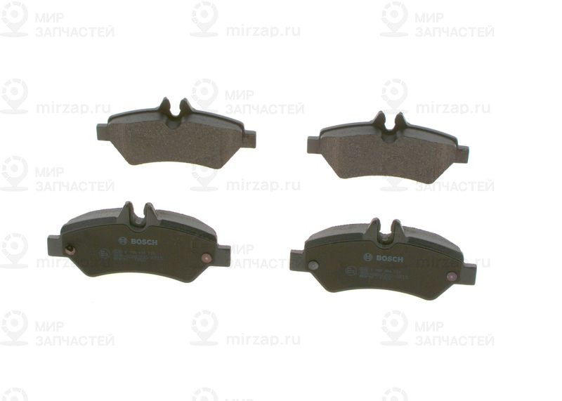 Комплект тормозных колодок, дисковый тормоз BOSCH 0986494123