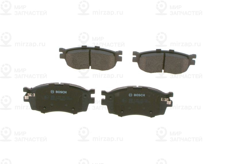Комплект тормозных колодок, дисковый тормоз BOSCH 0986494139