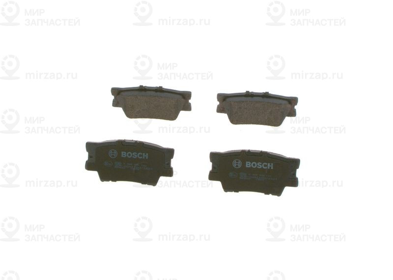 Комплект тормозных колодок, дисковый тормоз BOSCH 0986494154
