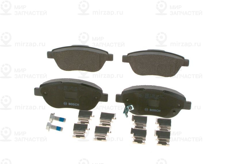 Комплект тормозных колодок, дисковый тормоз BOSCH 0986494157