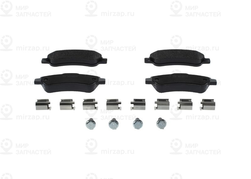 Комплект тормозных колодок, дисковый тормоз BOSCH 0986494164
