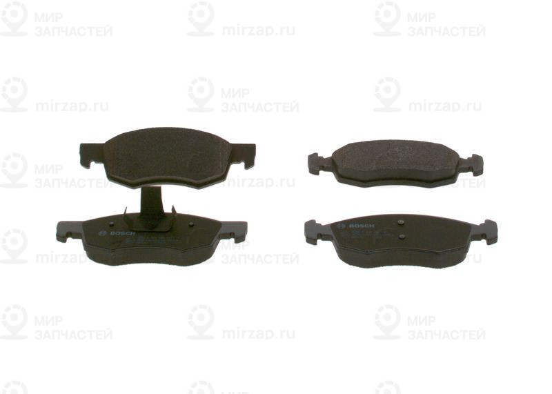 Комплект тормозных колодок, дисковый тормоз BOSCH 0986494197