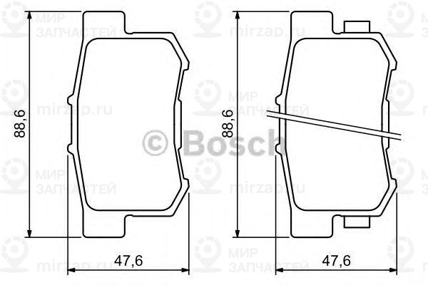 Запчасть BOSCH 0986494233