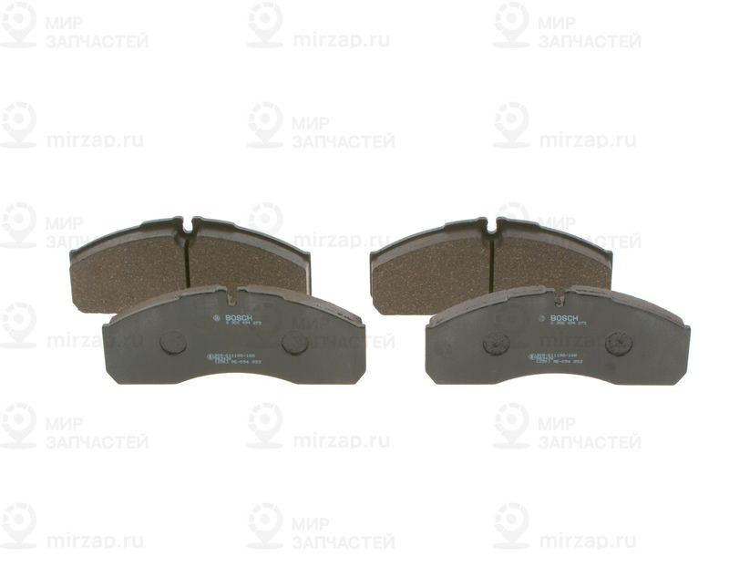 Комплект тормозных колодок, дисковый тормоз BOSCH 0986494273