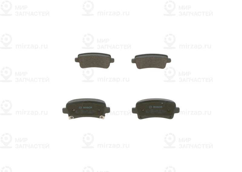 Комплект тормозных колодок, дисковый тормоз BOSCH 0986494297