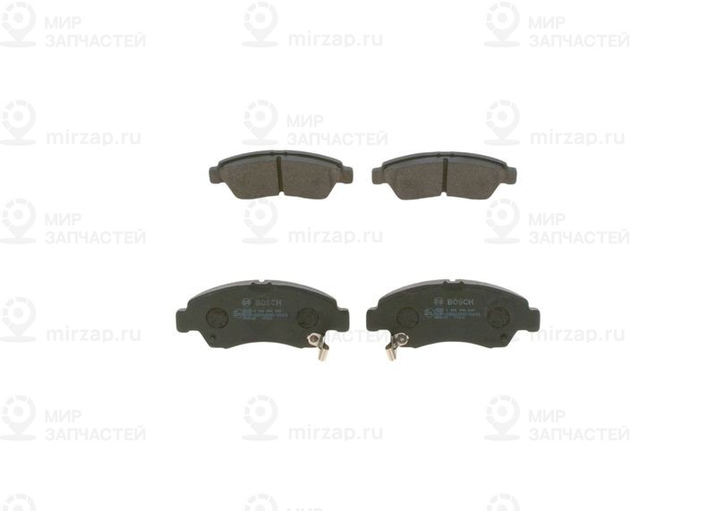 Комплект тормозных колодок, дисковый тормоз BOSCH 0986494299