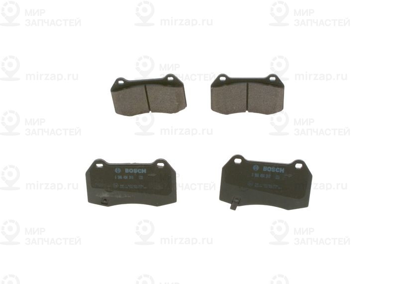 Комплект тормозных колодок, дисковый тормоз BOSCH 0986494310