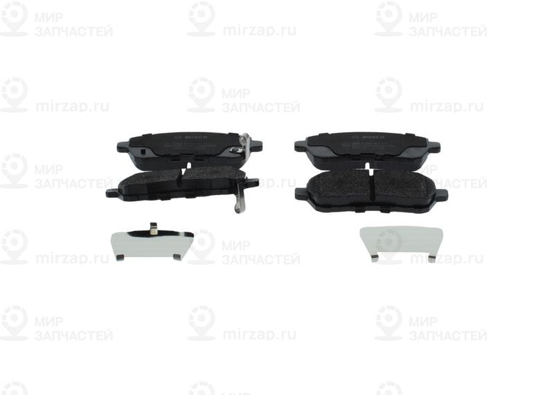 Комплект тормозных колодок, дисковый тормоз BOSCH 0986494321