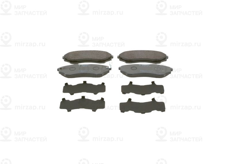 Комплект тормозных колодок, дисковый тормоз BOSCH 0986494323