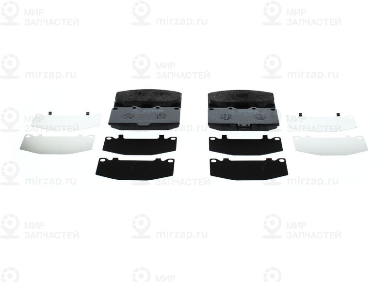Комплект тормозных колодок, дисковый тормоз BOSCH 0986494398
