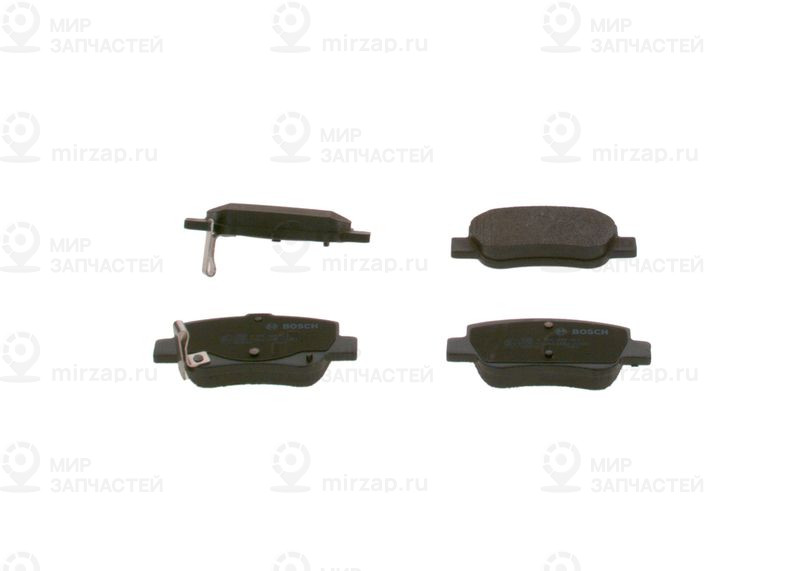 Комплект тормозных колодок, дисковый тормоз BOSCH 0986494403
