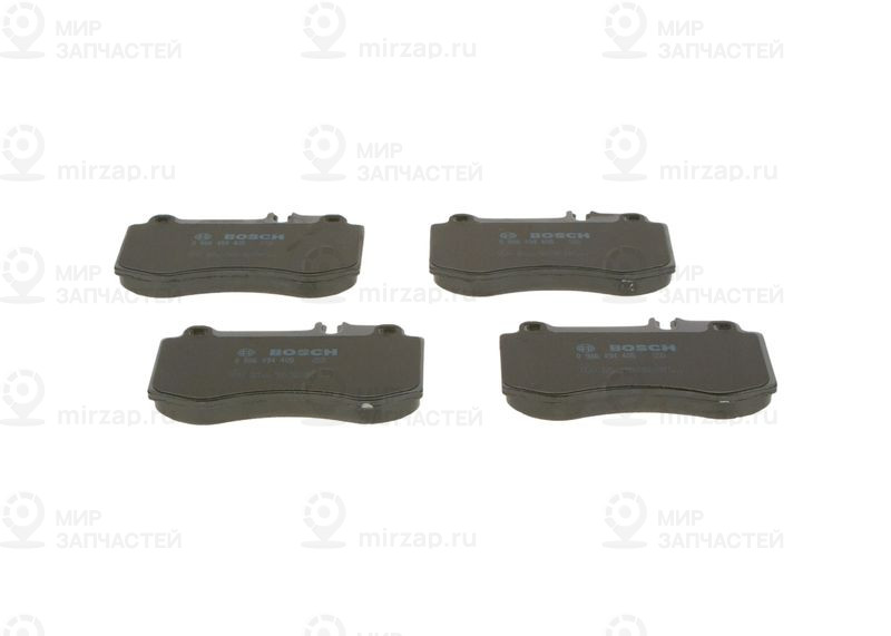 Комплект тормозных колодок, дисковый тормоз BOSCH 0986494405