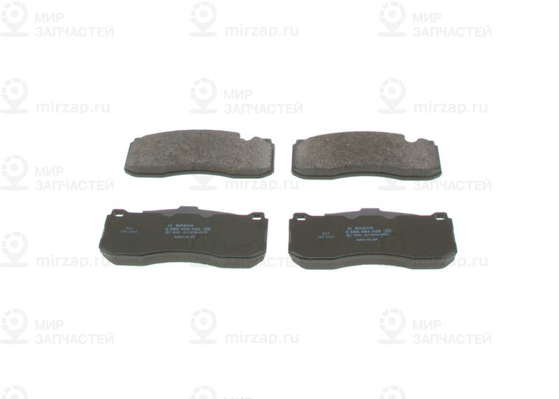 Комплект тормозных колодок, дисковый тормоз BOSCH 0986494428