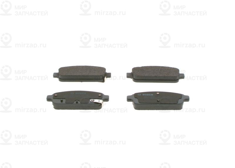Комплект тормозных колодок, дисковый тормоз BOSCH 0986494435