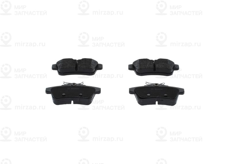 Комплект тормозных колодок, дисковый тормоз BOSCH 0986494437